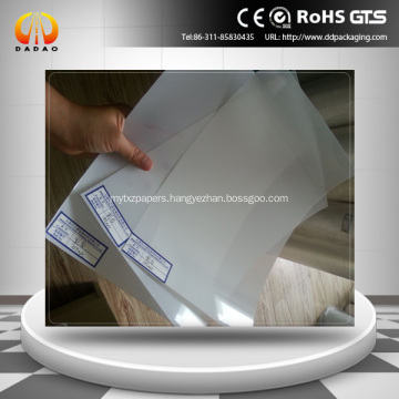 Translucent Milky White Film PET Mylar Sheet Rolls